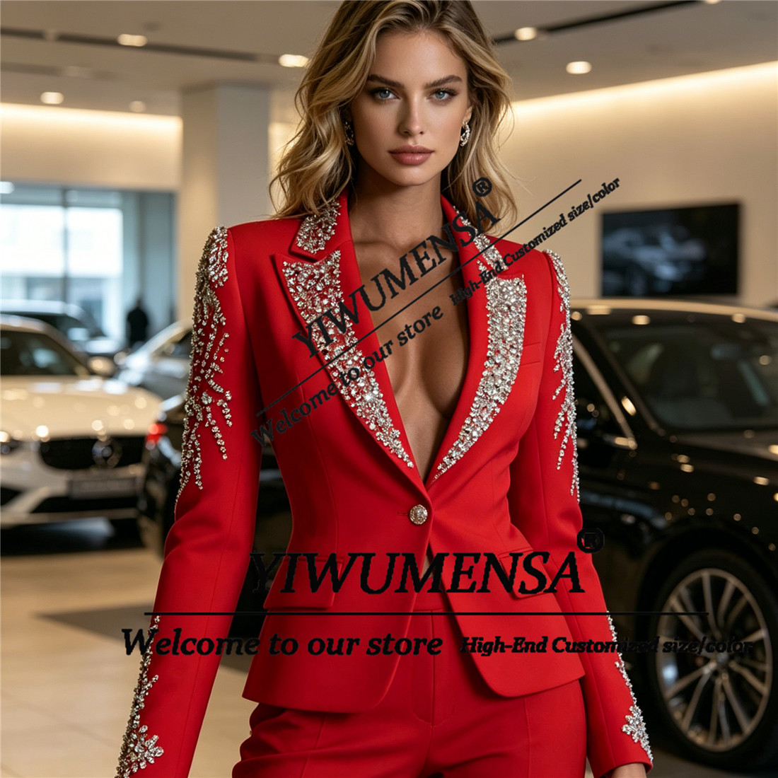 Luxury Women Suits 2 Pieces Se - đánh giá và giá Formal Women'S Wear