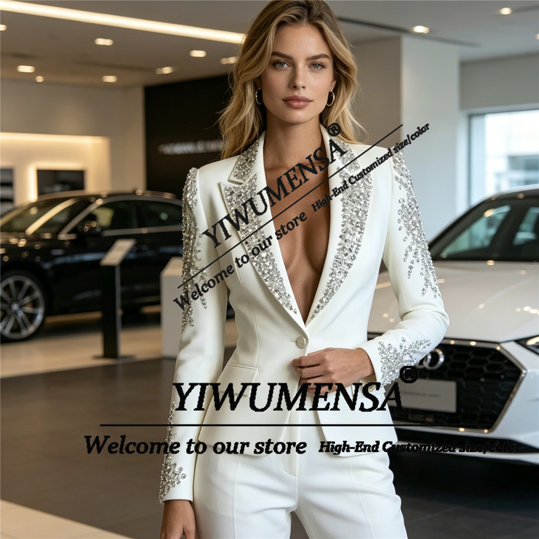 Luxury Women Suits 2 Pieces Se - đánh giá và giá Formal Women'S Wear