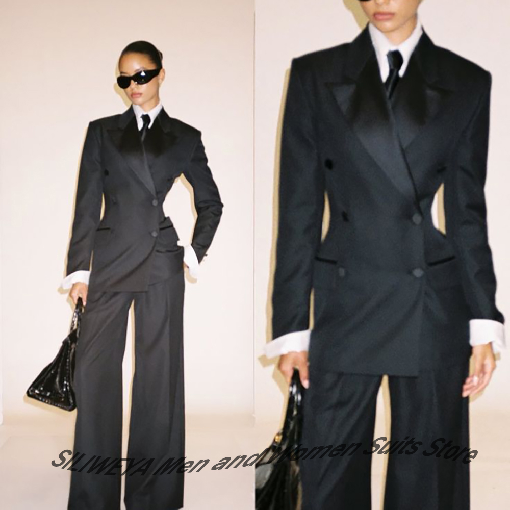 Professional Women's Black Dou - đánh giá và giá Women Formal Wear Black
