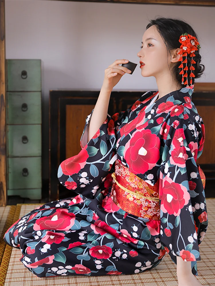 Vintage Style Women's Floral P - đánh giá và giá Japanese Women Formal Wear
