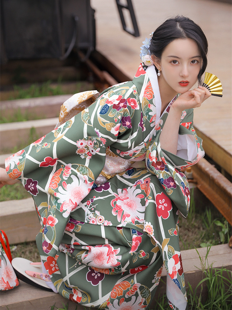 Vintage Style Women's Floral P - đánh giá và giá Japanese Women Formal Wear