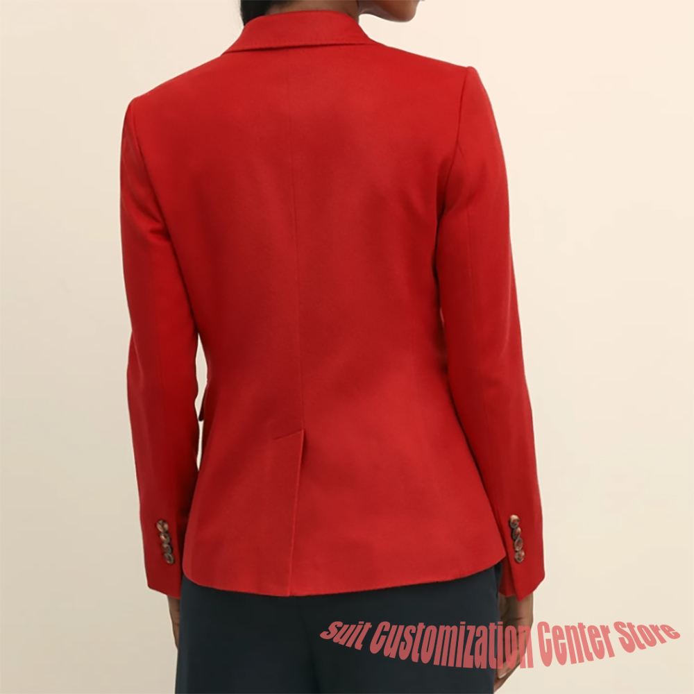 Women's Navy Woolen Clothes Si - đánh giá và giá Women Formal Wear Winter