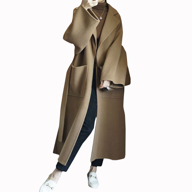 Elegant Women's Long Coat 100% - đánh giá và giá Women Formal Wear Winter