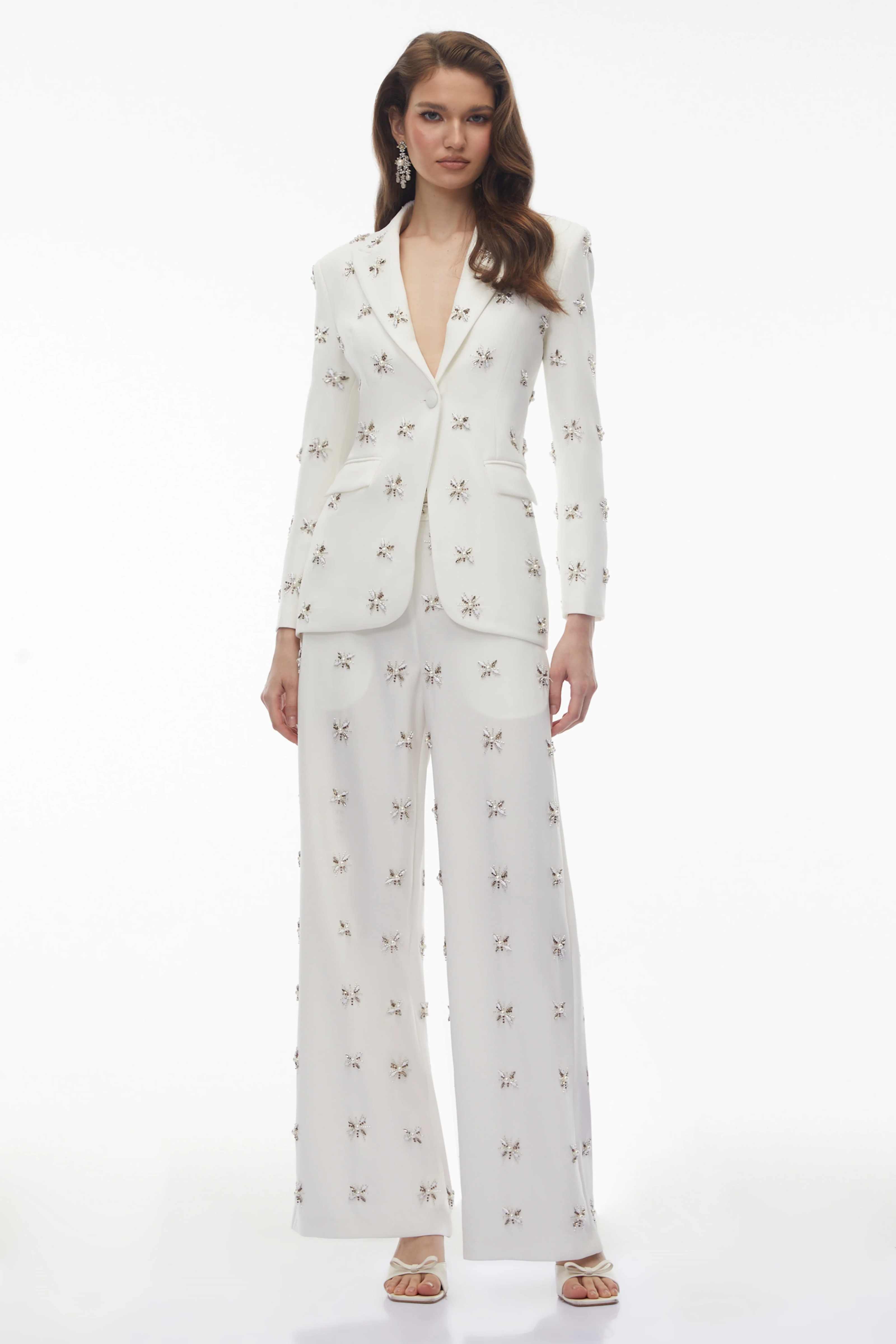 Elegant Women 2 Pieces Suit Cr - đánh giá và giá Formal Gala Wear Women