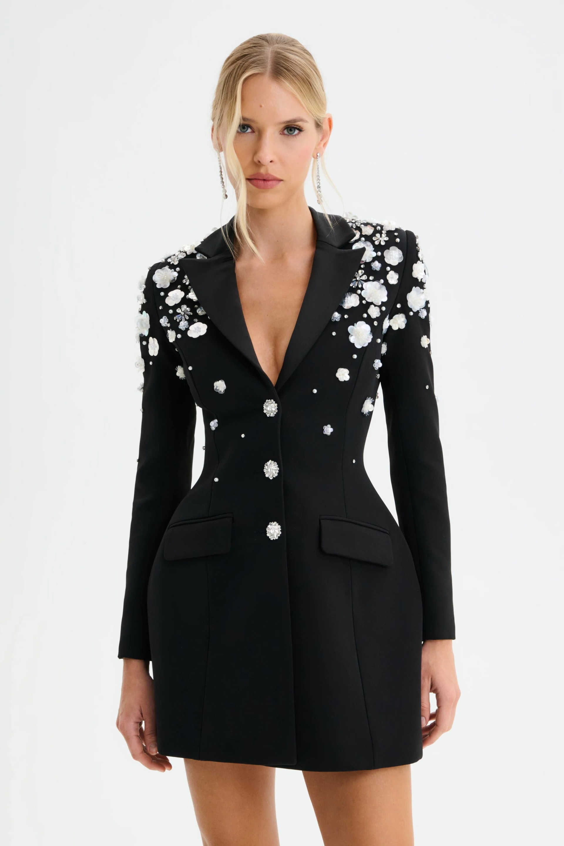 Fashion Women Blazer Dress Whi - đánh giá và giá Women'S Formal Jackets To Wear With Dresses