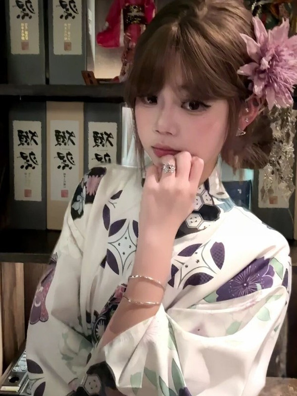 Traditional Purple Kimono Bath - đánh giá và giá Japanese Women Formal Wear