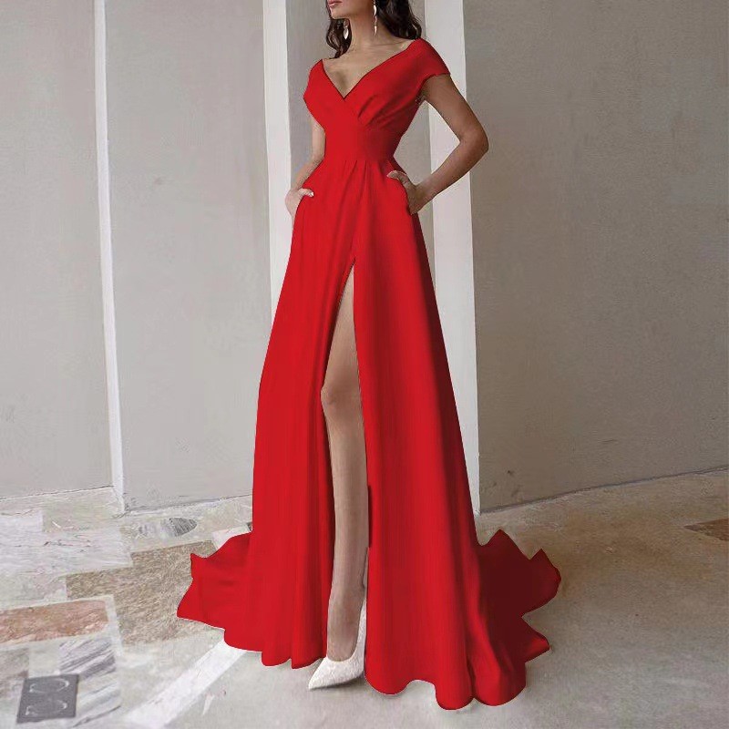New Elegant Floor Length Lady  - đánh giá và giá Women Formal Wear Black